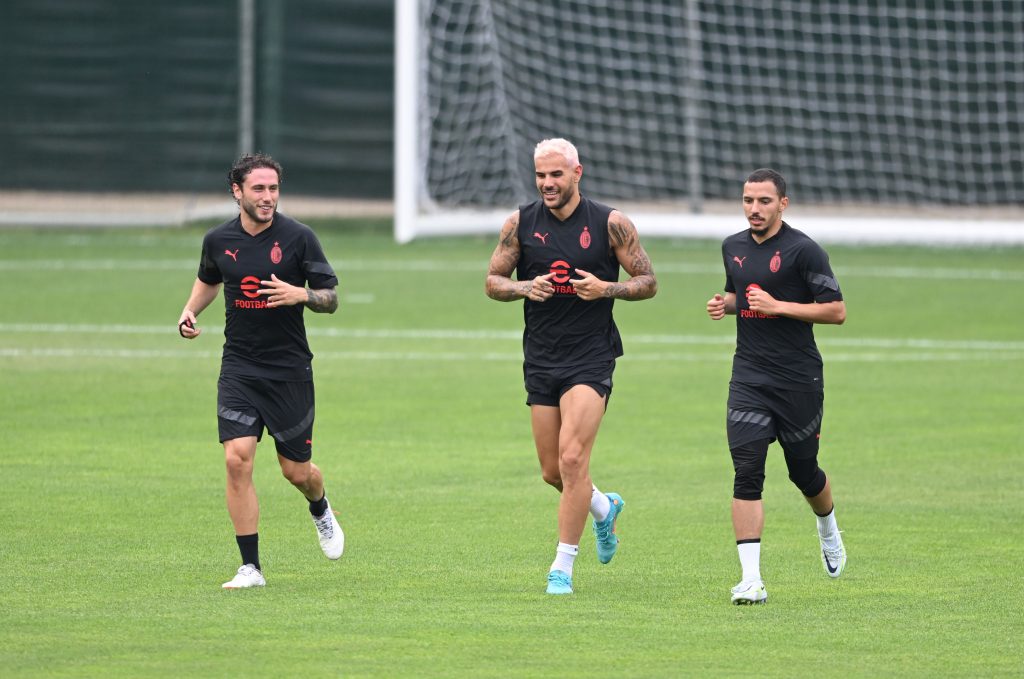Davide Calabria Theo Hernández Ismaël Bennacer