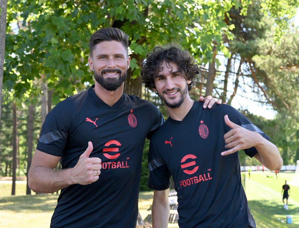 Olivier Giroud Yacine Adli