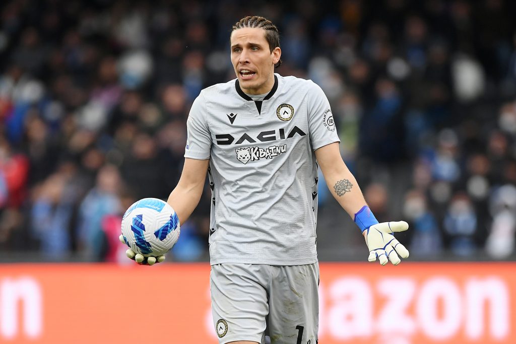 Marco Silvestri, portiere dell'Udinese, ha rilasciato delle dichiarazioni su Mike Maignan, prossimo avversario in campionato (getty images)