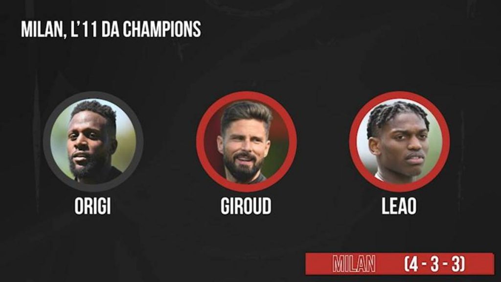 Milan Origi Giroud