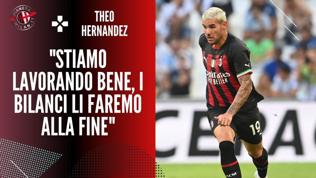 Theo Hernandez dopo Marsiglia-Milan