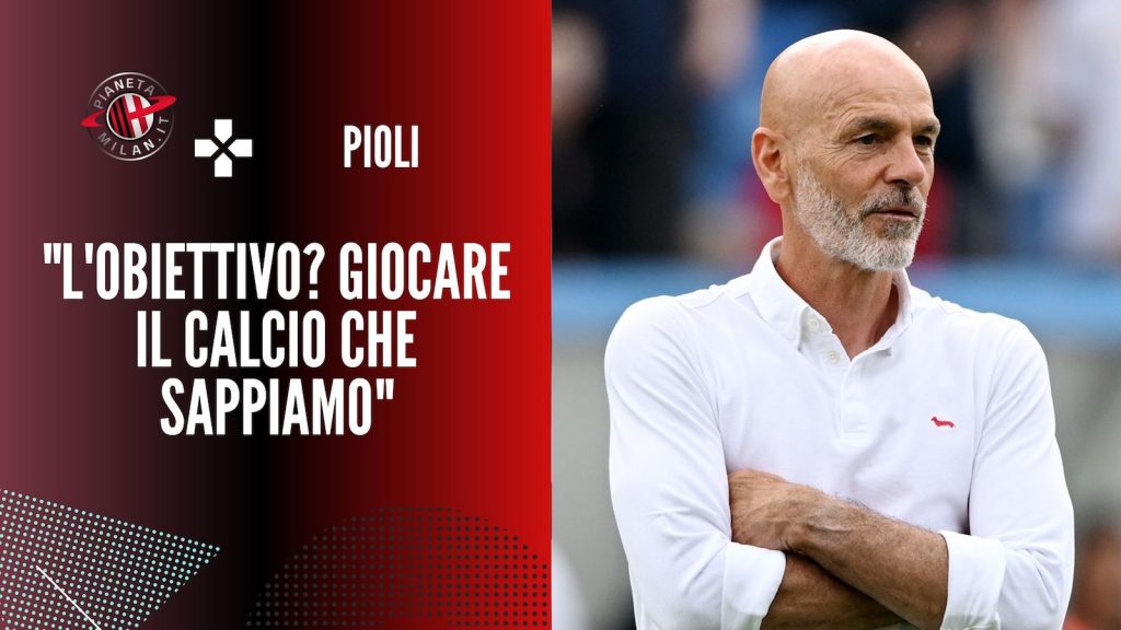 Intervista Pioli Raduno AC Milan Milanello