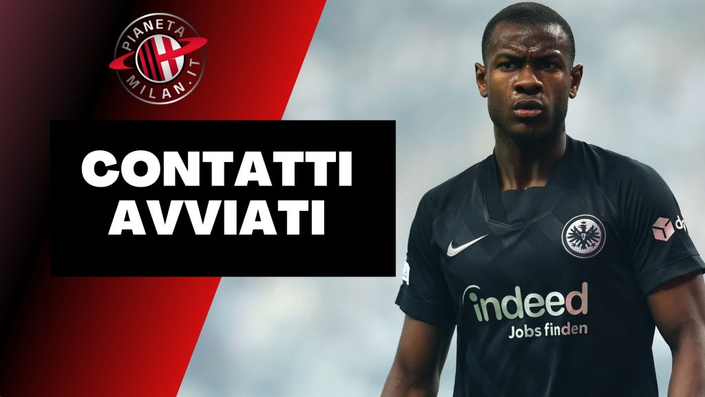 Mercato Milan - Dalla Germania: "Contatti con l'Eintracht per N'Dicka" (getty images)