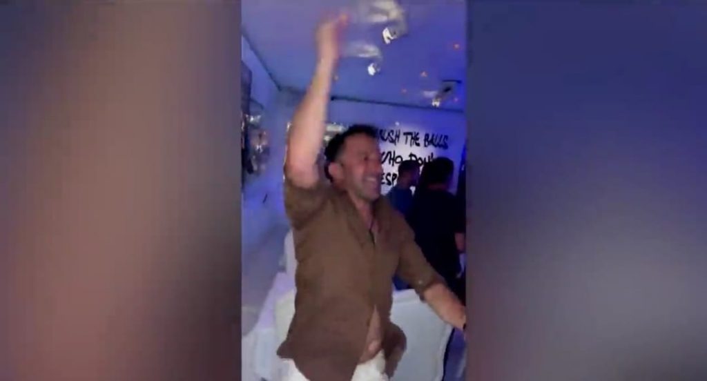 Del Piero mai visto così prima: Alex è scatenato in discoteca | VIDEO (screen gazzetta.it)