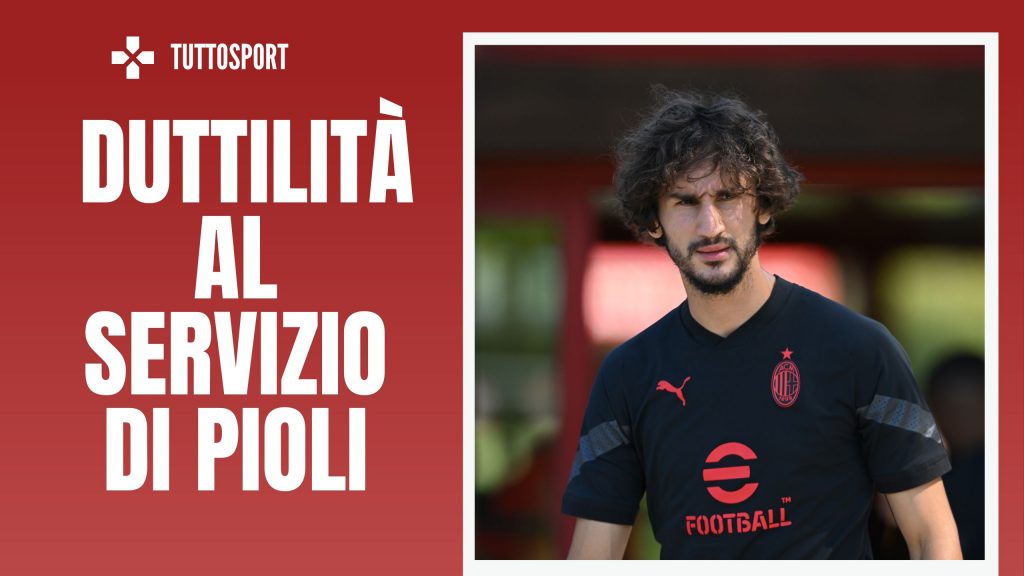 Yacine Adli, centrocampista del Milan (getty images)