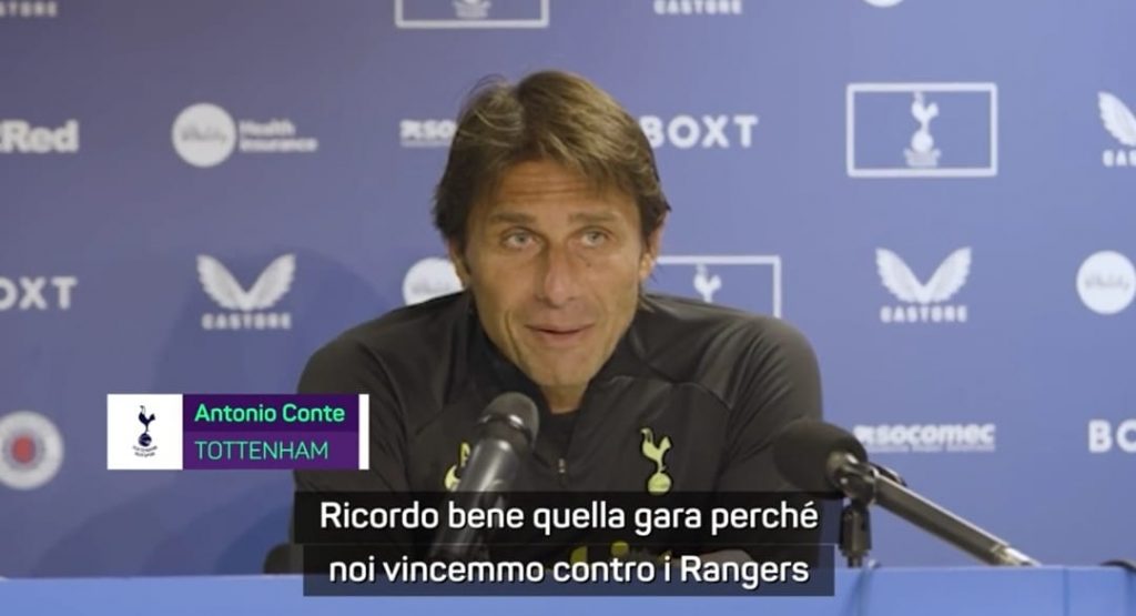 Conte e l'aneddoto con Gascoigne: "La mia partita finì prima" | VIDEO (screen gazzetta.it)