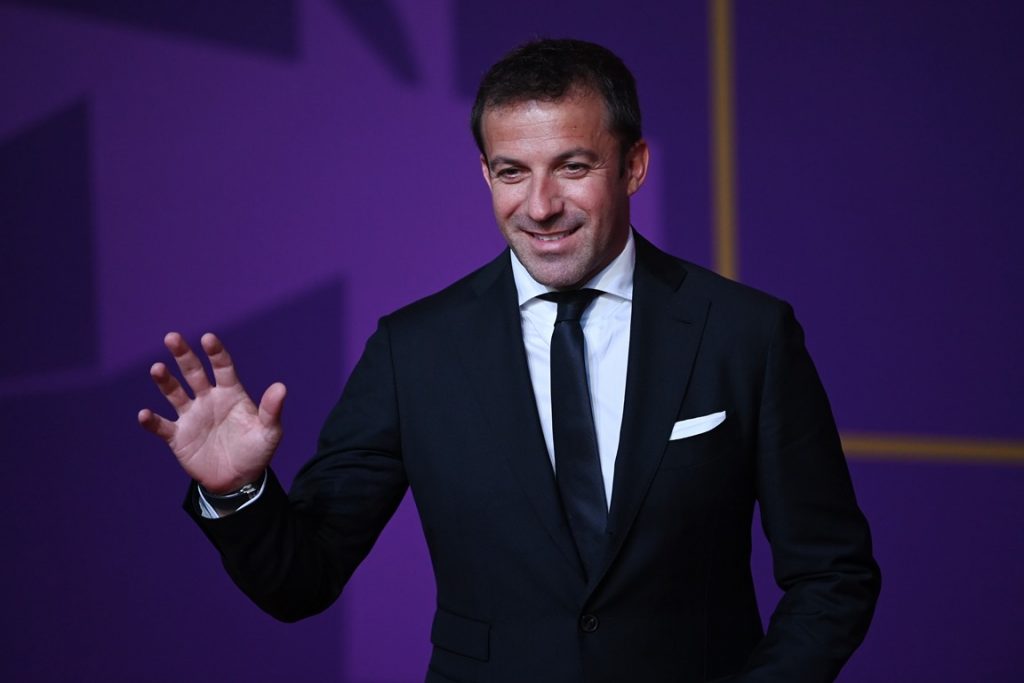 Alex Del Piero, ex capitano della Juventus