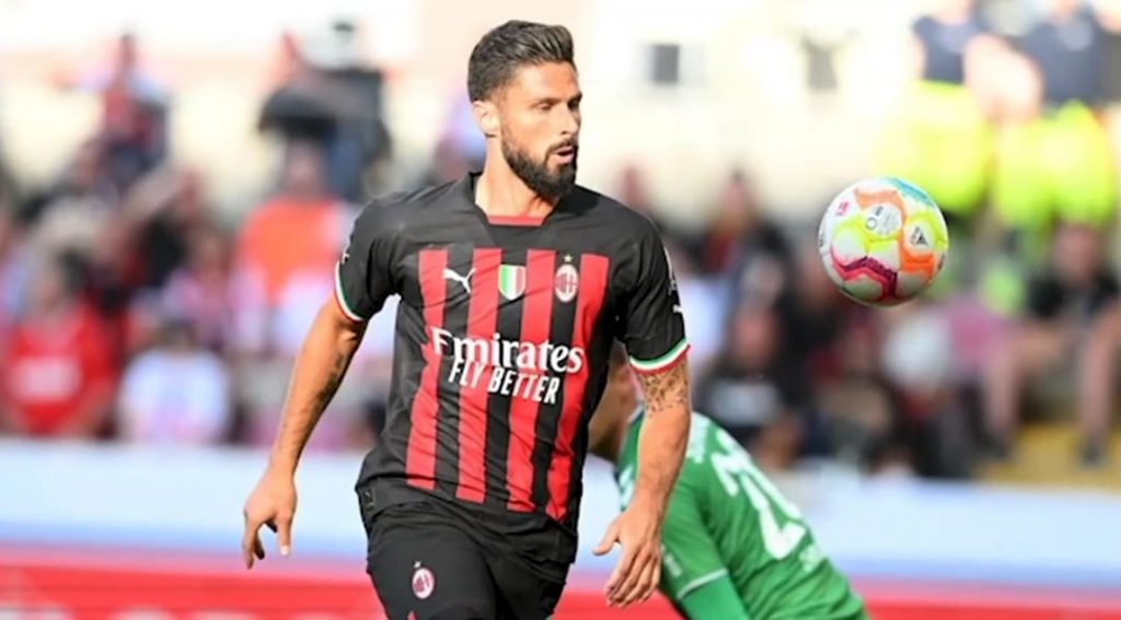Milan, sei già sul pezzo. E intanto Olivier Giroud è pronto | VIDEO (screen gazzetta.it)