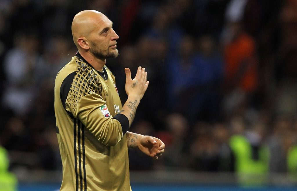 Christian Abbiati, ex portiere del Milan, compie 45 anni