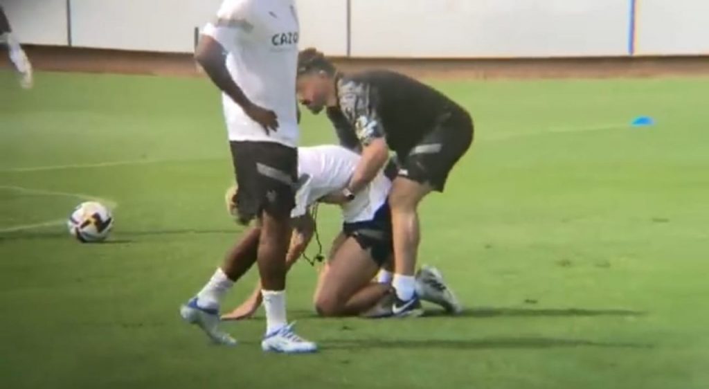 Allenamento da marines del Valencia di Gattuso
