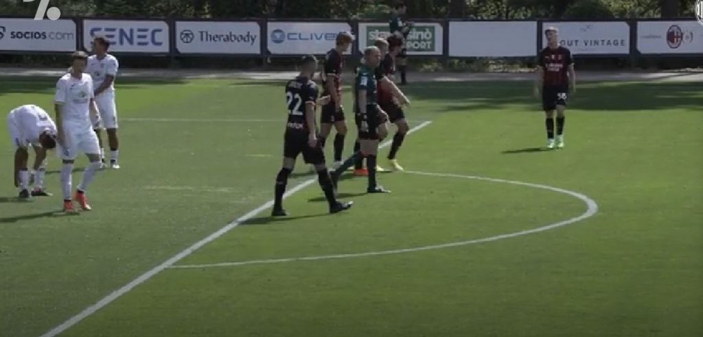 Milan, la tripletta di De Ketelaere contro la Pergolettese