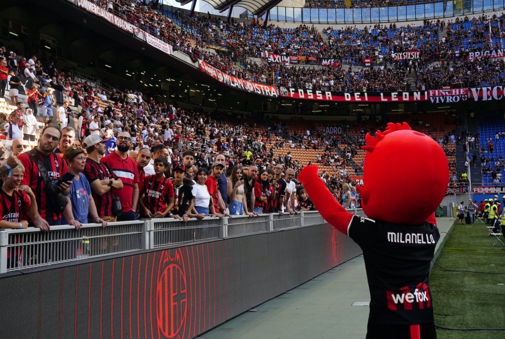 San Siro spettatori AC Milan Milan-Udinese Serie A 2022-2023
