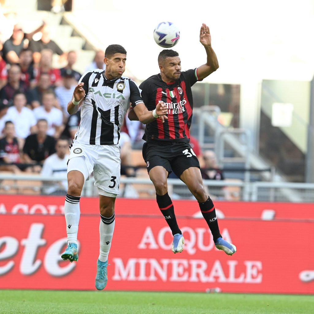 Masina Messias AC Milan Milan-Udinese 4-2 Serie A 2022-2023