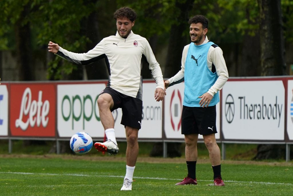 Davide Calabria e Alessandro Florenzi, terzini del Milan (Getty Images)