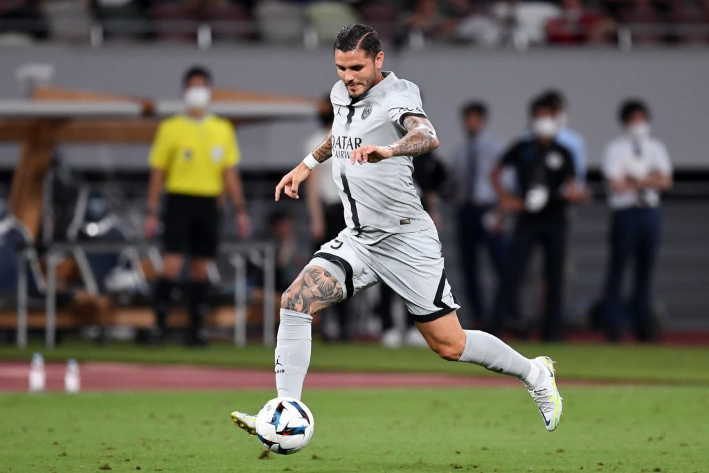 Mauro Icardi, attaccante del PSG, obiettivo di mercato del Monza (Getty Images)
