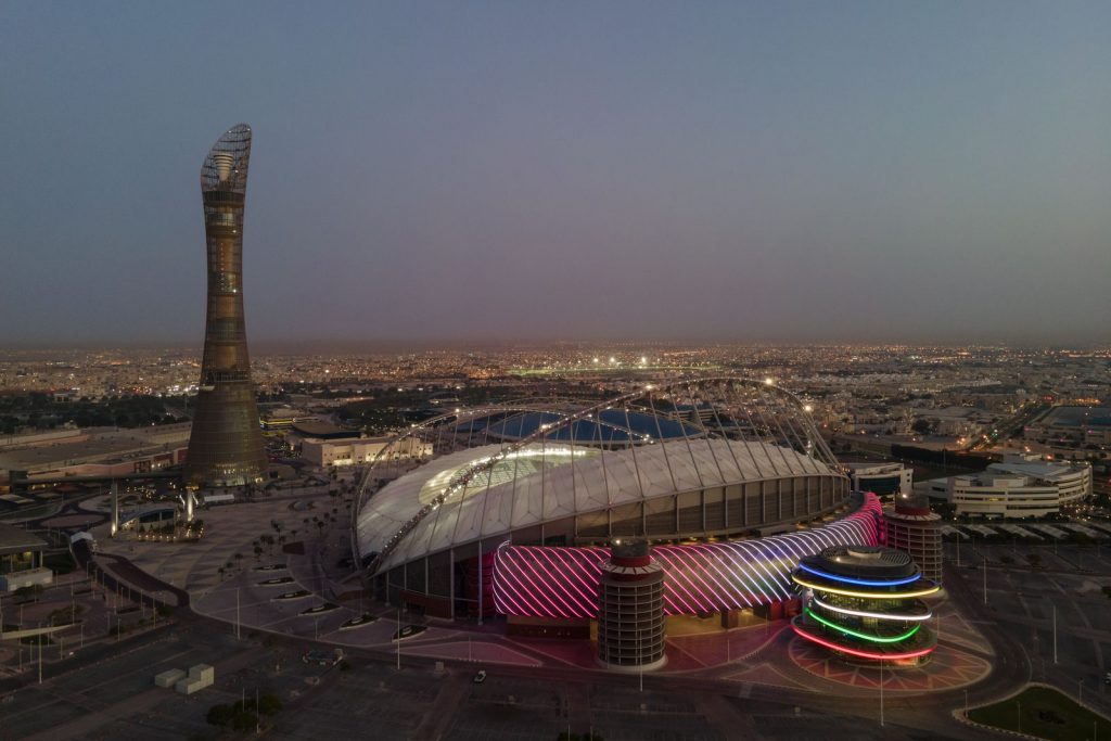 Uno degli stadi del Mondiale di Qatar 2022 (Getty Images)