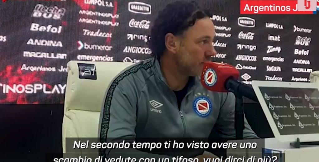 Gabi Milito, allenatore dell'Argentinos Juniors