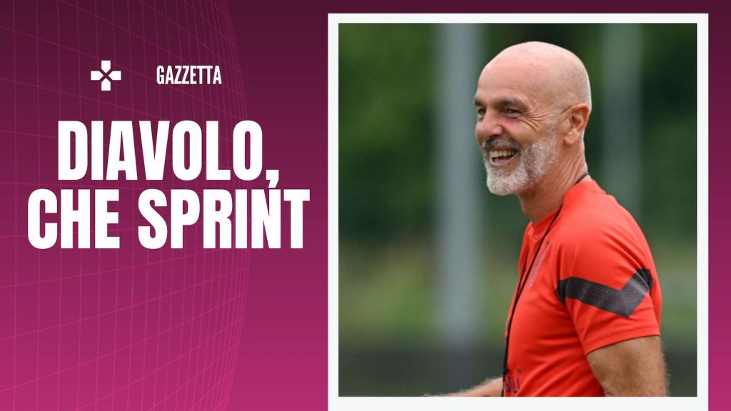 Stefano Pioli AC Milan allenamento