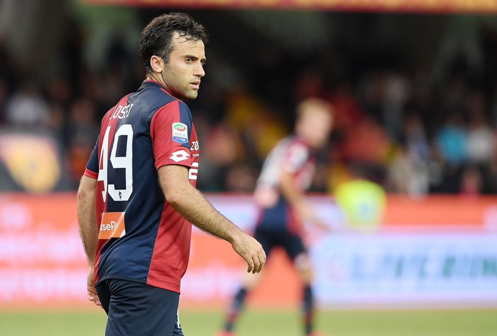 Giuseppe Rossi, attaccante qui con la maglia del Genoa (Getty Images)