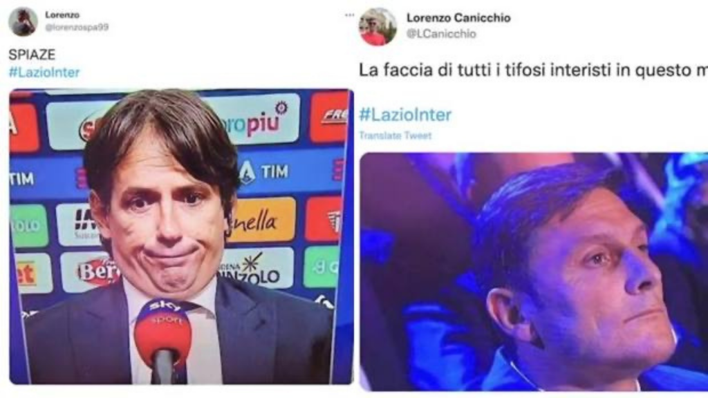 Lazio Inter meme