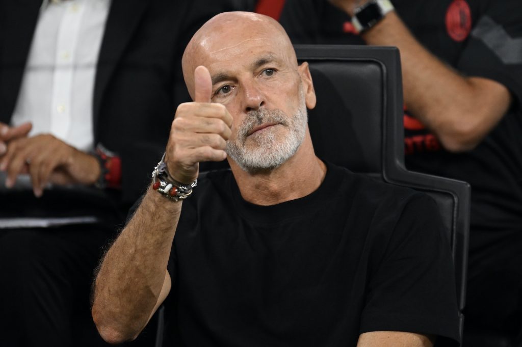 Stefano Pioli AC Milan Milan-Bologna 2-0 Serie A 2022-2023