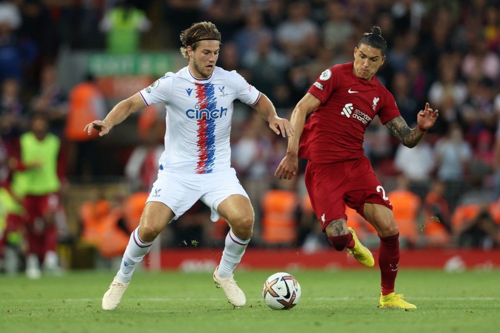 Liverpool-Crystal Palace 1-1 Premier League 2022-2023 Darwin Núñez