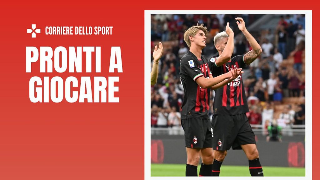 De Ketelaere Giroud AC Milan Milan-Bologna
