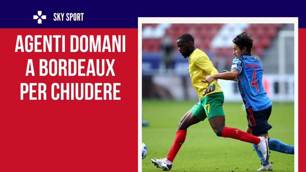 Jean Onana, centrocampista del Bordeaux e obiettivo del Milan secondo Di Marzio di Sky Sport (Getty Images)