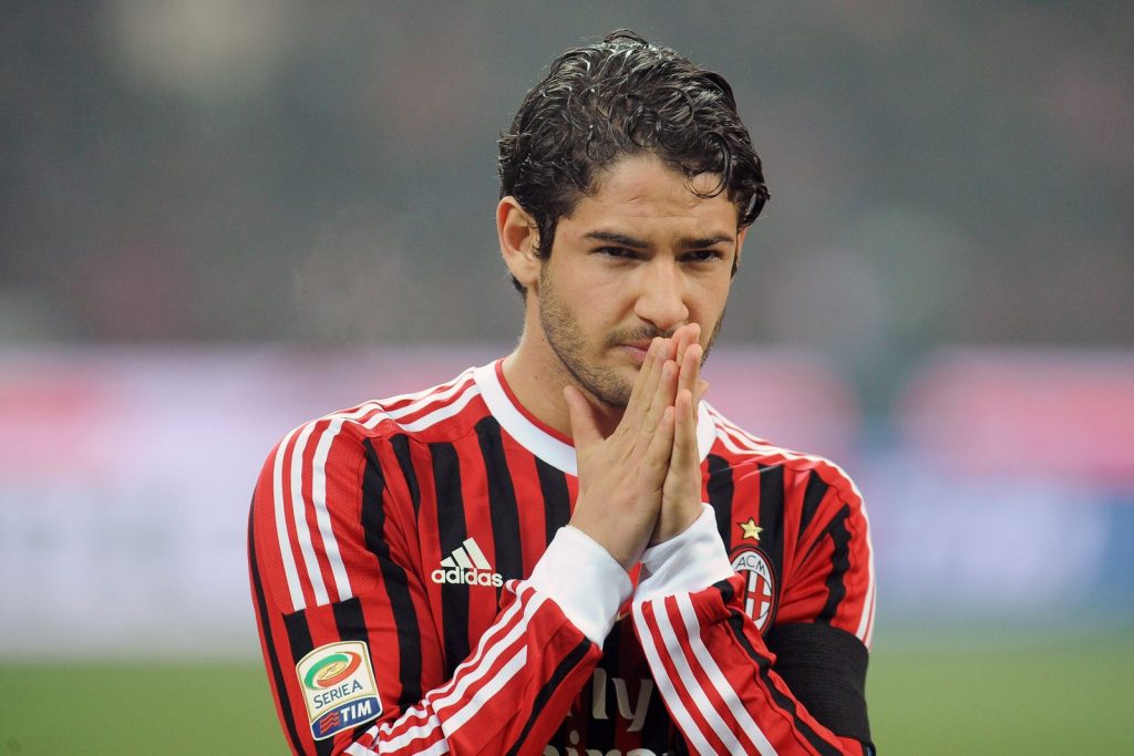 Alexandre Pato, attaccante dell'Orlando City, qui con la maglia del Milan, contro il Real Madrid (Getty Images)