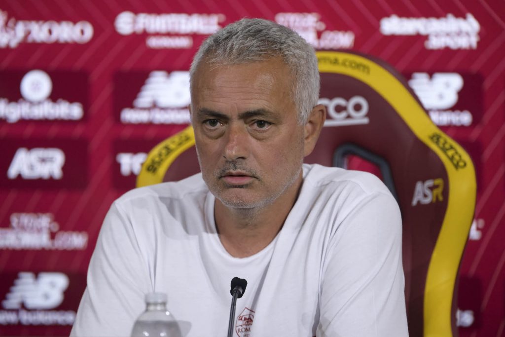 José Mourinho AS Roma conferenza stampa