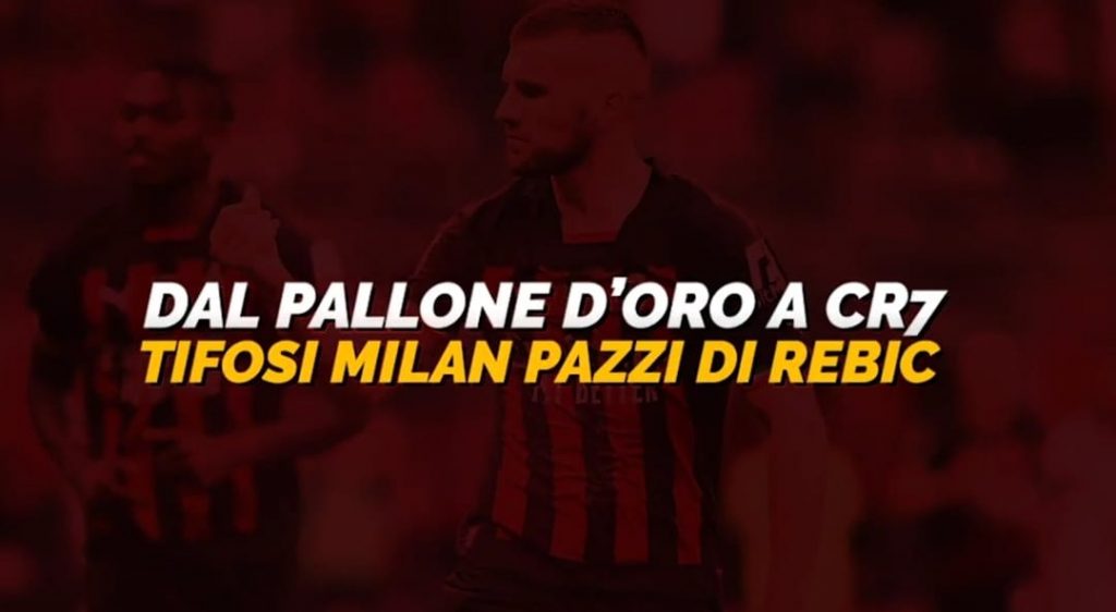 Rebic, tifosi del Milan pazzi del croato: le reazioni sul web | VIDEO (screen gazzetta.it)