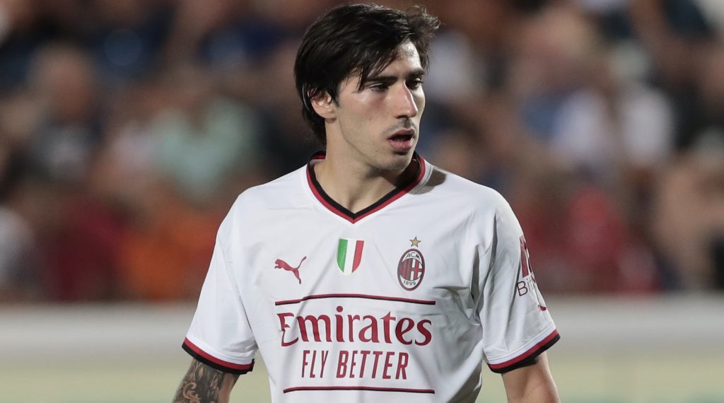 Sandro Tonali AC Milan Atalanta-Milan 1-1 Serie A 2022-2023
