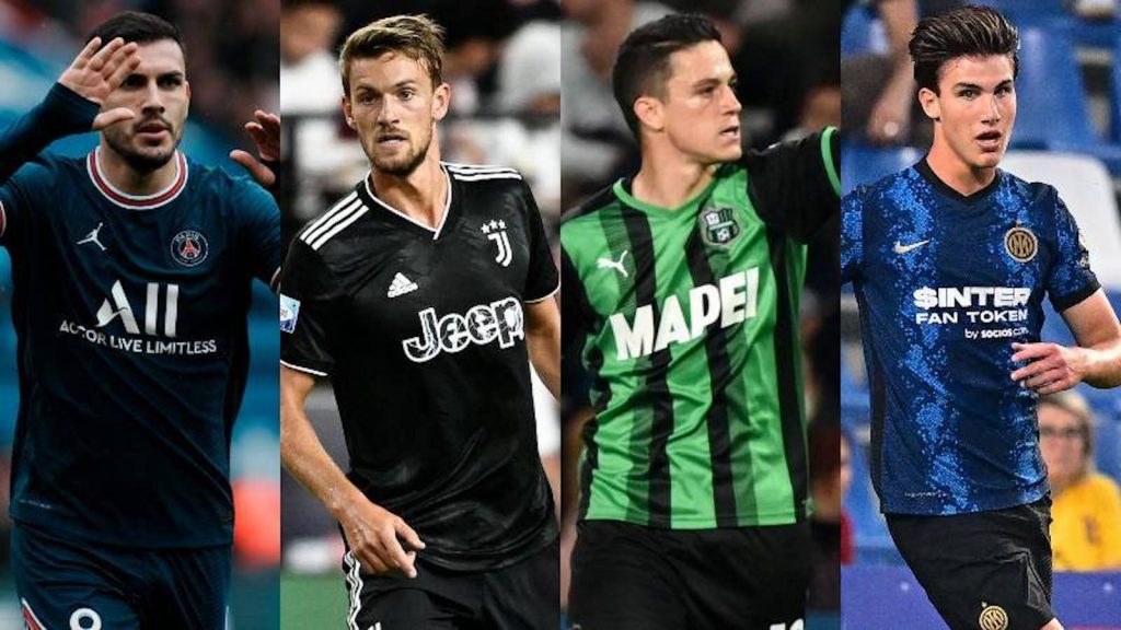 Paredes Rugani Raspadori Casadei