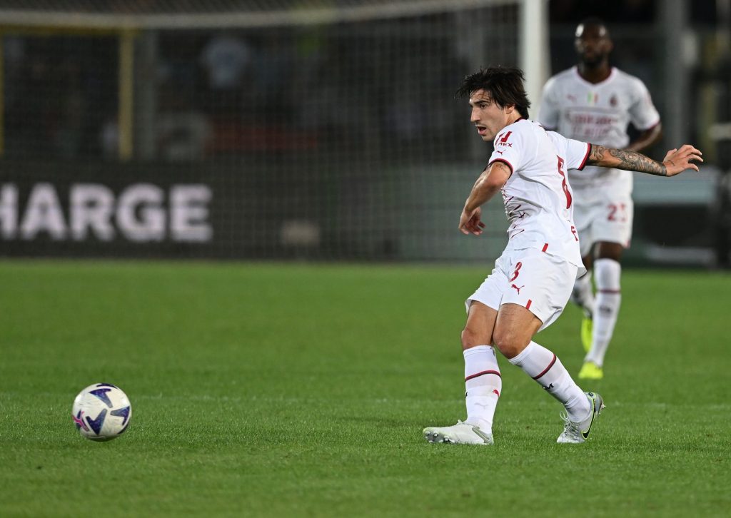 Sandro Tonali, qui durante Atalanta-Milan 1-1 (Getty Images)