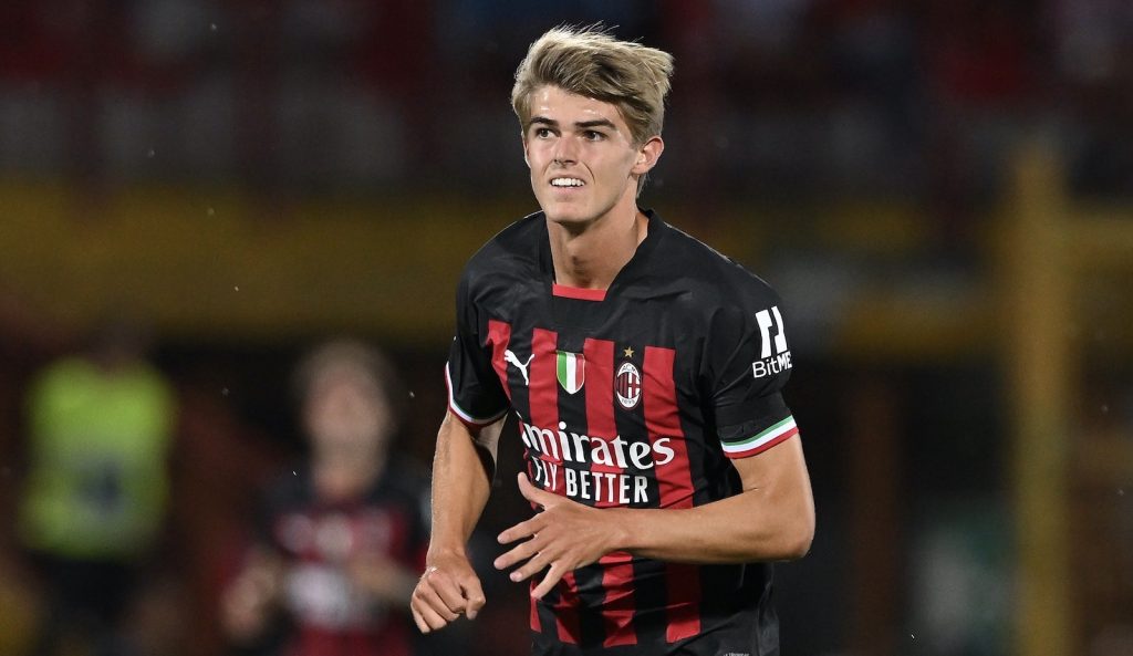 Charles De Ketelaere AC Milan amichevole Vicenza-Milan 1-6