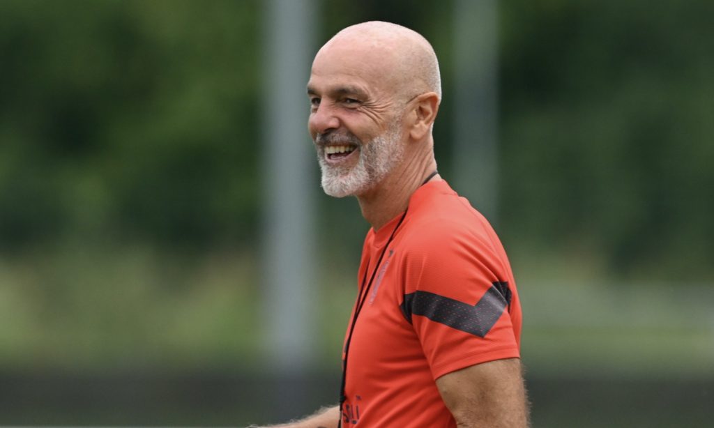 Stefano Pioli AC Milan allenamento
