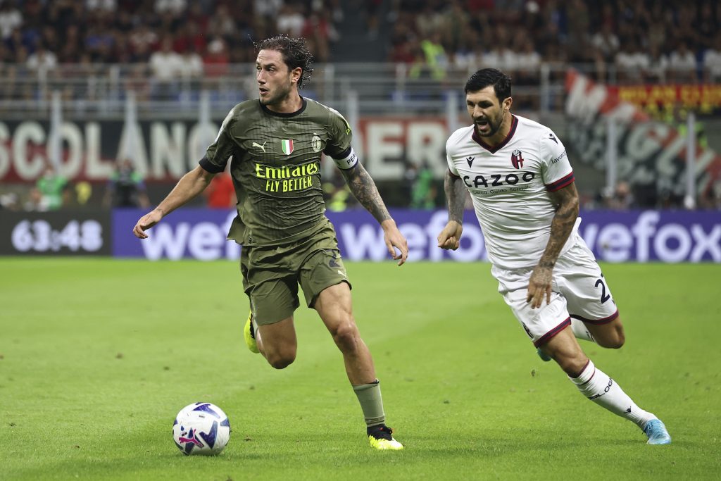 Davide Calabria AC Milan Milan-Bologna 2-0 Serie A 2022-2023