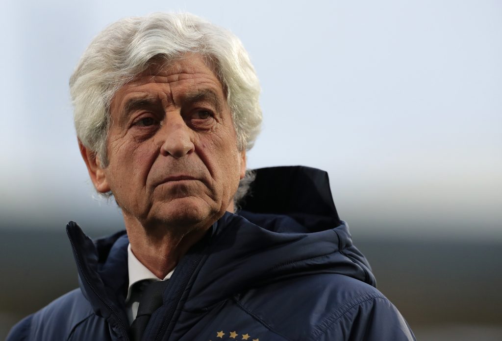 FUERTH, GERMANY - OCTOBER 07: Gianni Rivera of Azzurri Legends looks on during the friendly match between DFB-All-Stars and Azzurri Legends at Sportpark Ronhof Thomas Sommer on October 7, 2019 in Fuerth, Germany. (Photo by Emilio Andreoli/Getty Images)