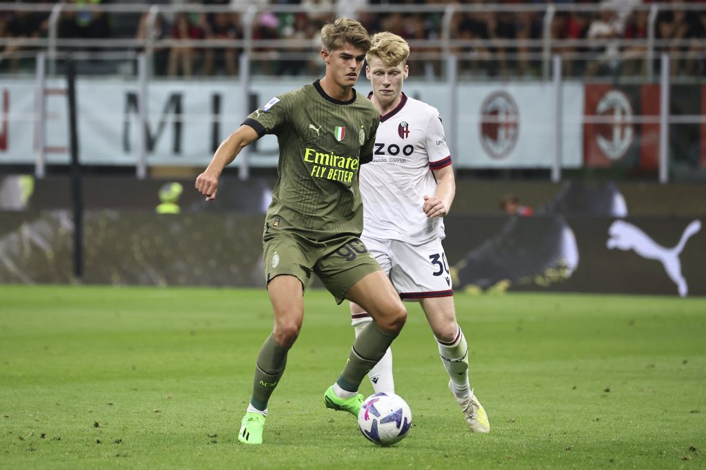 Charles De Ketelaere AC Milan Milan-Bologna 2-0 Serie A 2022-2023