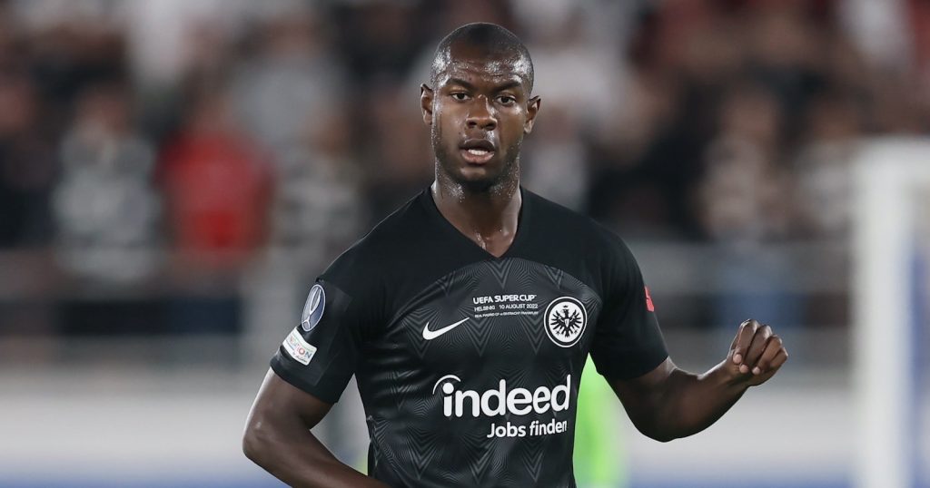 Evan N'Dicka Eintracht Francoforte