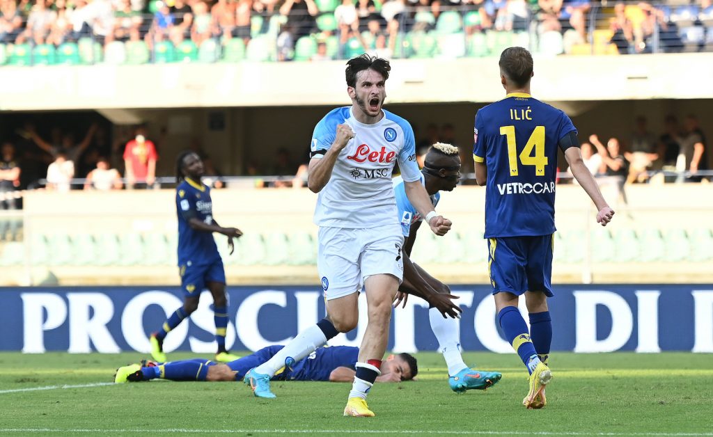 Kvicha Kvaratskhelia Verona-Napoli 2-5 Serie A 2022-2023