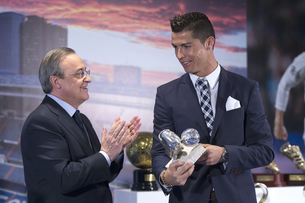 Florentino Pérez Cristiano Ronaldo Real Madrid 2015