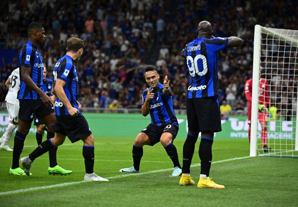 Inter-Spezia 3-0 Lautaro Martínez Lukaku Serie A 2022-2023