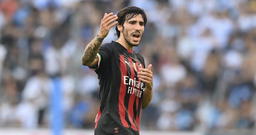 Sandro Tonali AC Milan amichevole Olympique Marsiglia-Milan 0-2