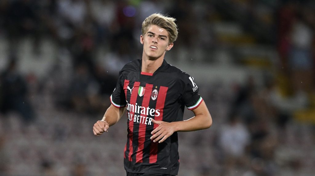 Charles De Ketelaere AC Milan amichevole Vicenza-Milan 1-6
