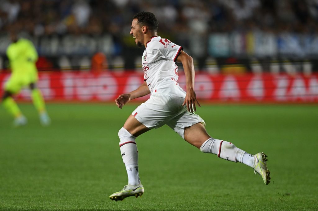 Ismael Bennacer, autore del gol dell'1-1 in Atalanta-Milan (Getty Images)