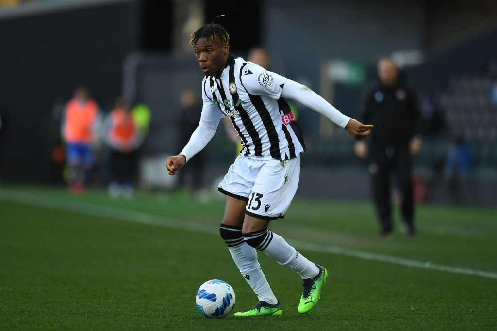 Destiny Udogie, difensore dell'Udinese (Getty Images)