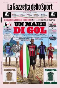 prima pagina gazzetta dello sport 13/08/2022