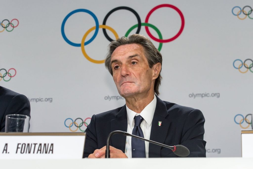 Attilio Fontana, governatore della Lombardia, parla di Carlo Ancelotti (Getty Images)