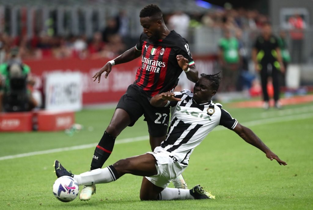 Divock Origi, attaccante belga, ha esordito in Milan-Udinese (Getty Images)